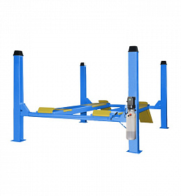 На сайте Трейдимпорт можно недорого купить Четырехстоечный подъемник ТЕМП TFL5000-3D под сход-развал 380В. 