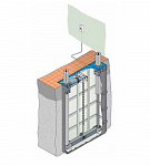 Монтажная кассета, влагозащитная SPACE S1110A5