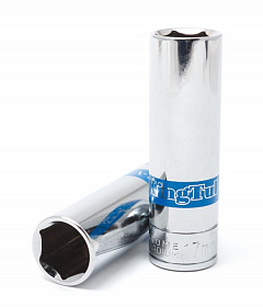 На сайте Трейдимпорт можно недорого купить Головка глубокая 17мм 1/2" 6гр. KINGTUL profi KT502717. 