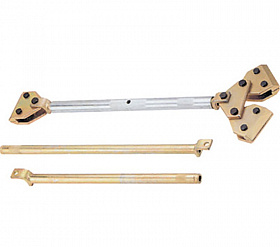 На сайте Трейдимпорт можно недорого купить Стяжка механическая 1х2 зажима ATG-6217. 